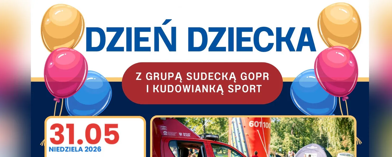 Dzień Dziecka z GOPR i&nbsp;Kudowianką Sport